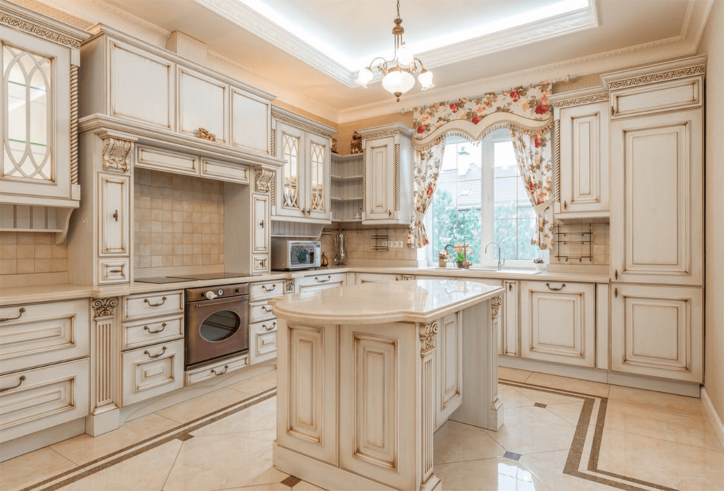 Cream Colored Kitchen Cabinet Ideas 4