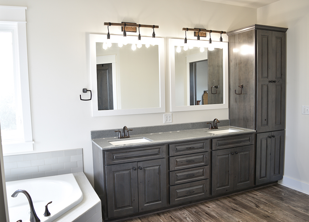 Bathroom Vanity with Linen Cabinet 3