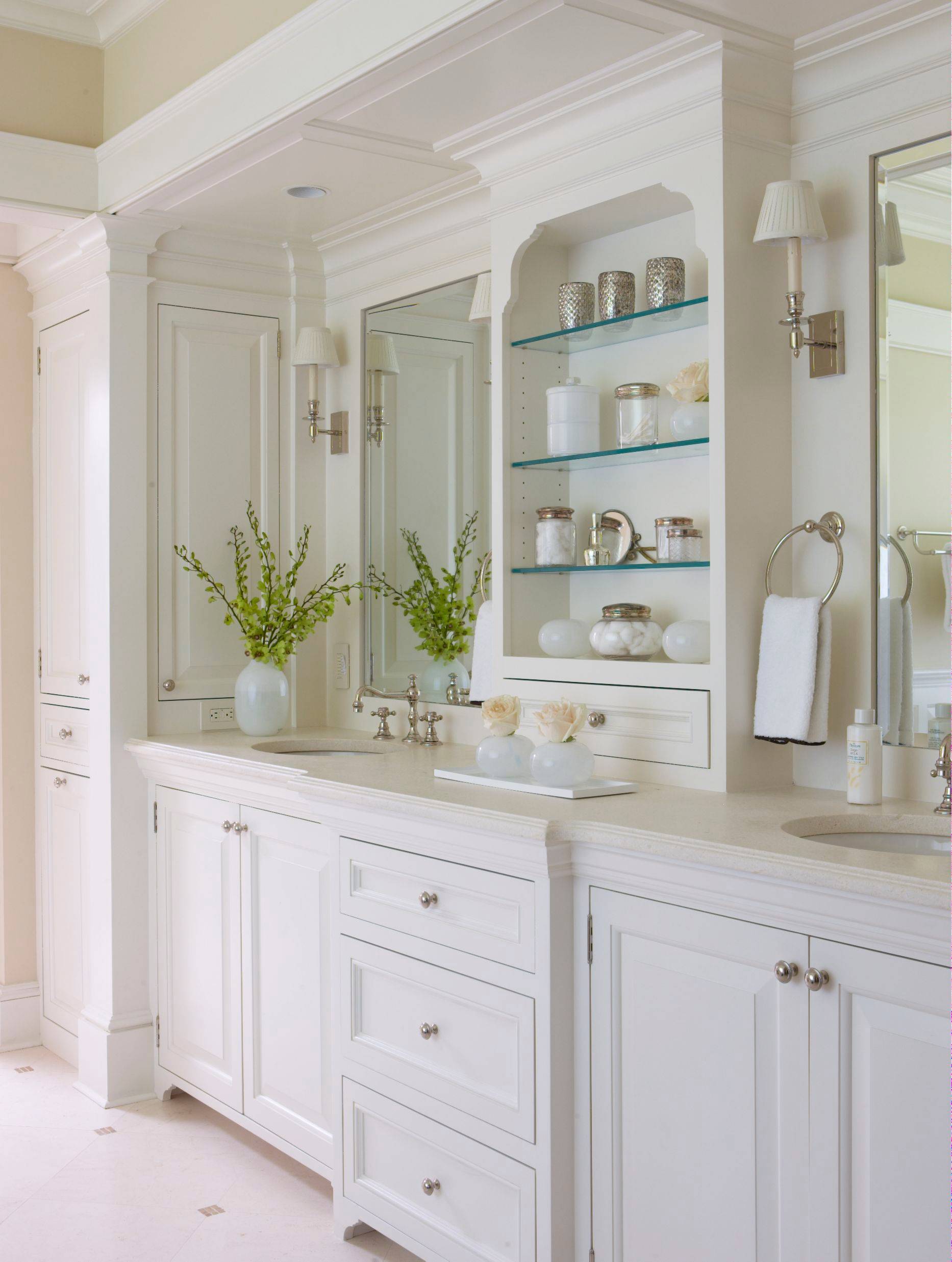 Bathroom Vanity with Linen Cabinet 4