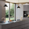 Tambour Door Kitchen Cabinets